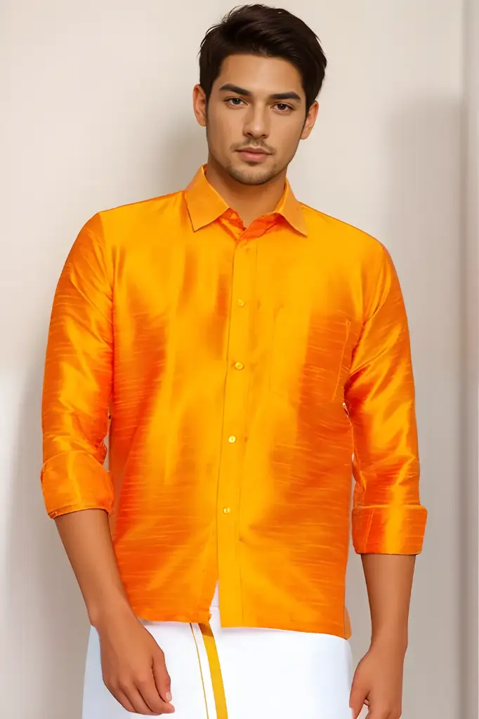 Aurum Silk – Sunset Orange