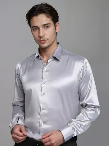 Royal Satin - Slate Gray