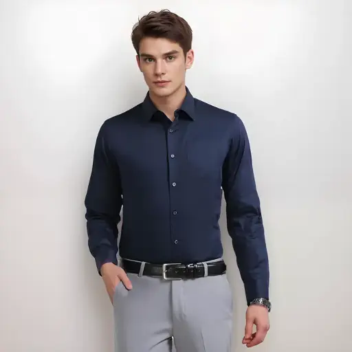 The Imperial Giza Cotton - Navy Blue
