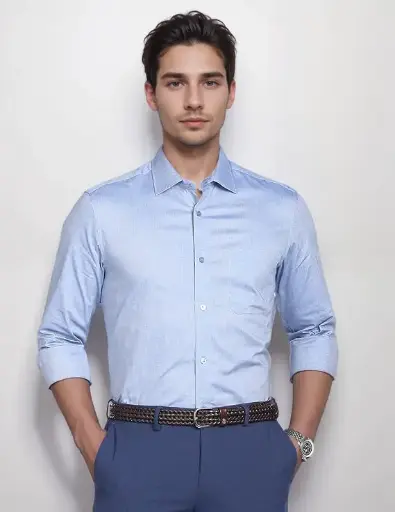 The Classic Oxford - Blue