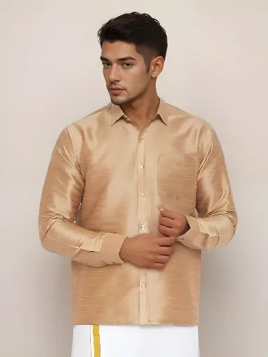 Aurum Silk – Caramel Beige