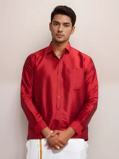 Aurum Silk – Ruby Red